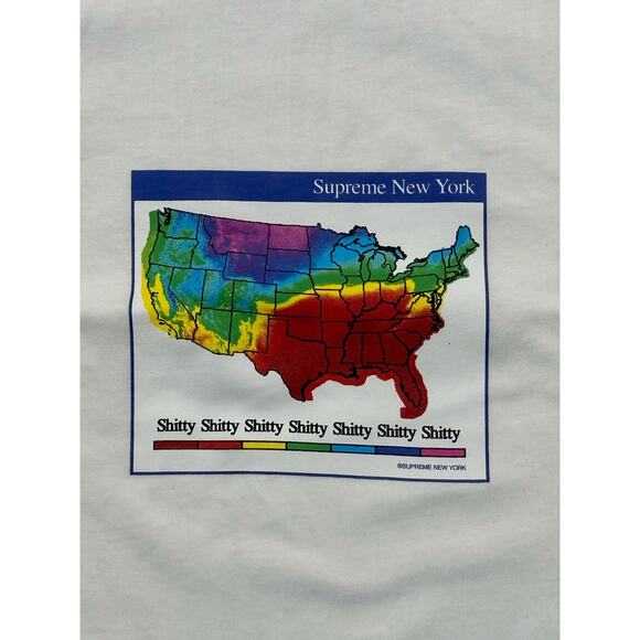 Supreme Weather Tee - White (FW23)*NEW*Size XL*NEW - Picture 4 of 7